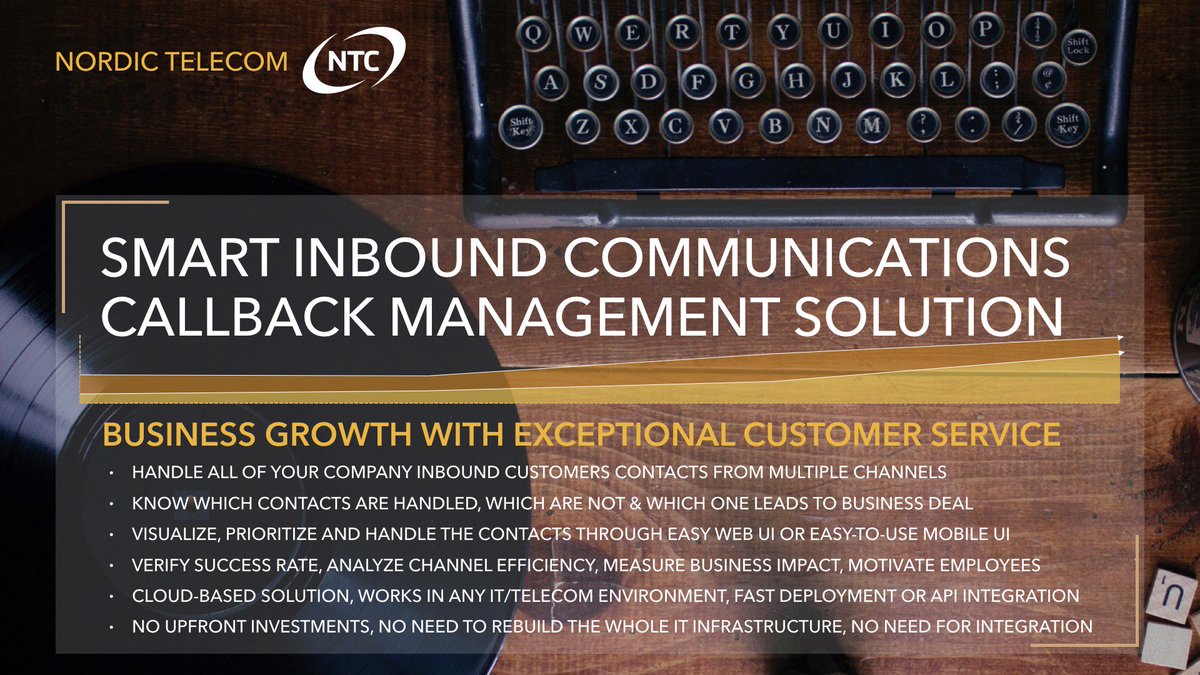 Nordic_TeleCom's tweet photo. Typically 20-30% of customer contacts are not properly handeled. On average, reaching all potential customers increases sales volume 10-20%. https://t.co/kYfFOucwU9