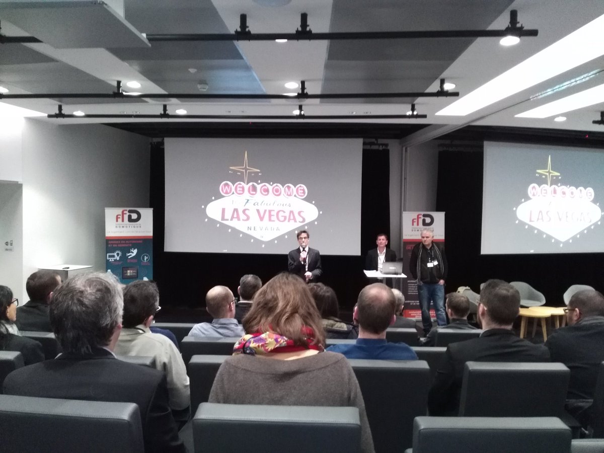 Début de la #ffd_convention à EDF Saclay. Pour commencer le retour du CES 2017.