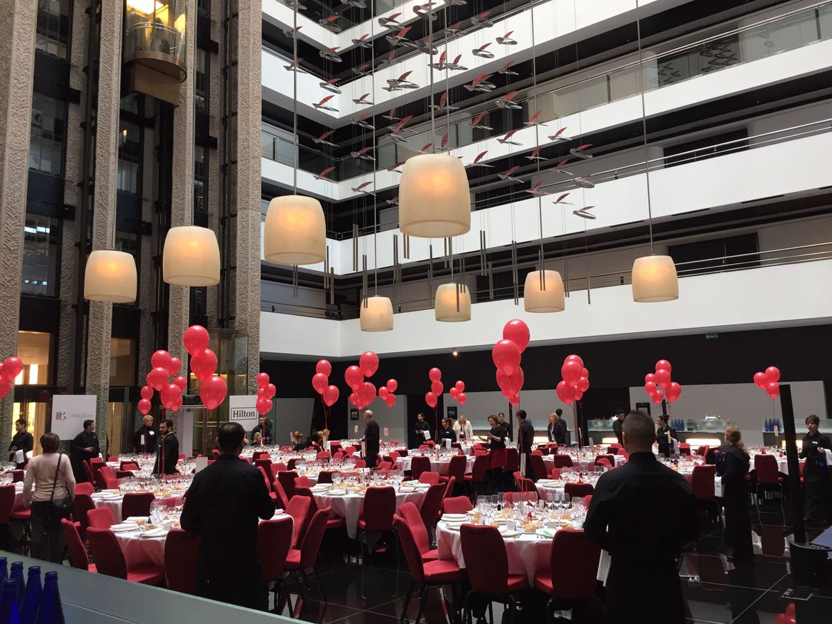 HiltonMadrid's tweet photo. Yesterday, @HelmsBriscoe 's awards lunch was great!
#HelmsBriscoe #HiltonMadrid #MeetWithPurpose #Meetings #Awards #Lunch #ERM17 https://t.co/zueGGLWNIN