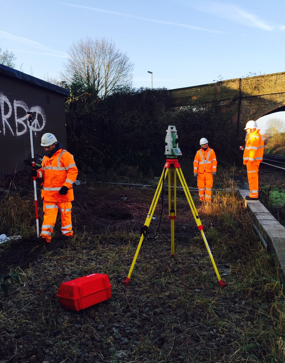 RailPowerSol's tweet photo. RPS with BCS undertaking topographical surveys for CMSD works - Wessex area. https://t.co/x8wsOXVx7n