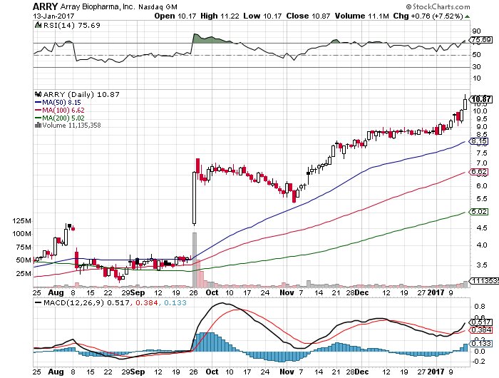 Arry stock options