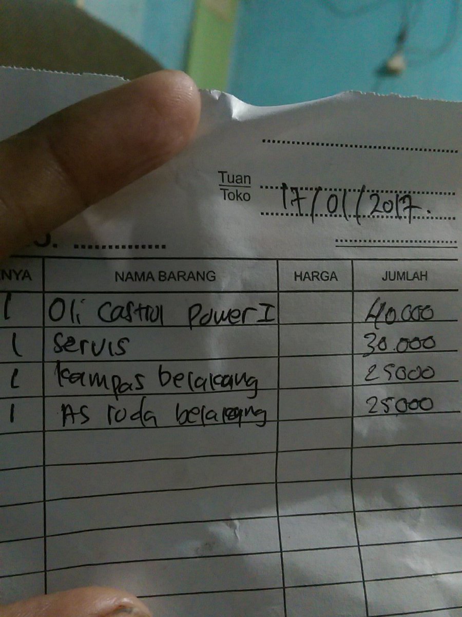 abis ganti kampas rem belakang, ganti oli, setel kopling, karburator.. makasih bos <a href="/abdirobot/">Sam Smith</a>