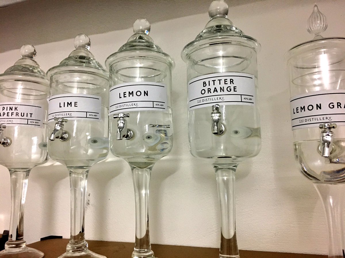 Lin_Manuel's tweet photo. When your wife is a chemical engineer, you MAY spend your bday at a distillery learning about & making your own gin. It was so fun. https://t.co/McPjG7fgoT