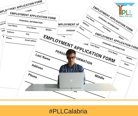 PolPll's tweet photo. Presto sarà disponibile la piattaforma on line dove sottomettere la propria candidatura. Stay tuned!  #PLLCalabria #lavoro #Calabria https://t.co/SrVSCYB4jV