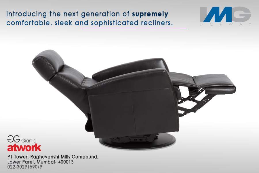gianisatworkmum's tweet photo. We bring the best in class recliners from IMG Norway superbly crafted for your ultimate pleasure. #IMGNorway #Gianisatwork #GianisMumbai https://t.co/X9sTyzP9Xk