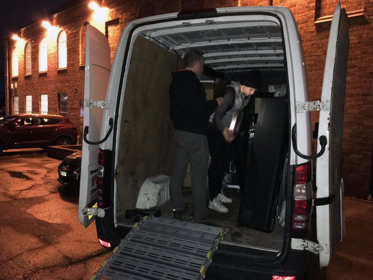 Tim from <a href="/lmcaudio/">LMC Audio Systems</a> collected the CDC seven yesterday to take to <a href="/plasashow/">PLASA Events</a> Glasgow (18-19 Jan). If you are going stop by stand B10.