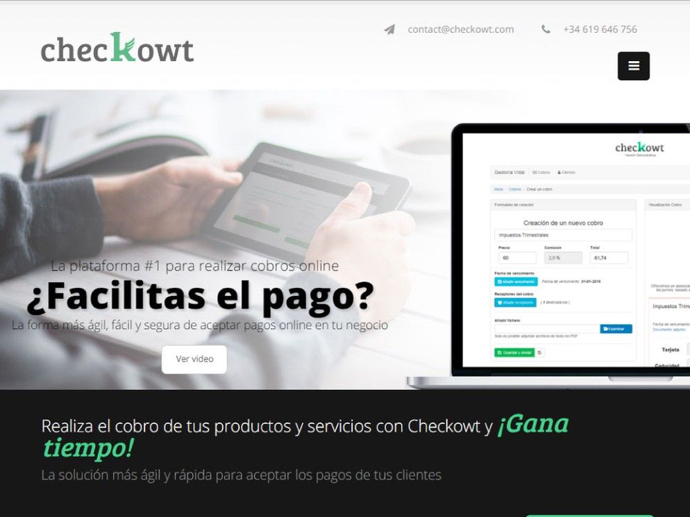 Fintastico_com's tweet photo. @checkowt permite a autónomos, #empresas y asociaciones recibir #pagos online sin necesidad de ninguna #app 

👉🏻https://t.co/JUGm0xlGBg https://t.co/eDwKbksYdJ