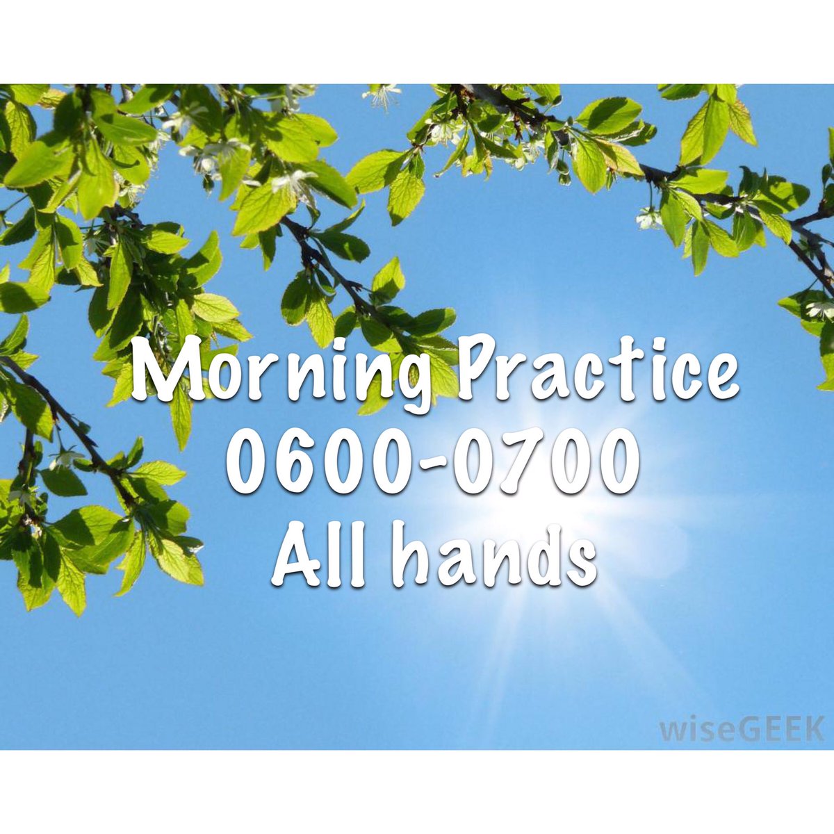 Sundevil_navy's tweet photo. Attention cadets: remember we have practice this morning! #sundevil_navy https://t.co/6Kxd5Wd79R