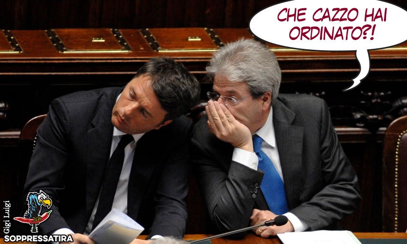 Soppressatira's tweet photo. #Bruxelles presenta a #Gentiloni il conto lasciato da #Renzi: 3,4 miliardi. {@Gi_Gi_TO} #manovra https://t.co/hreCQk8xvR