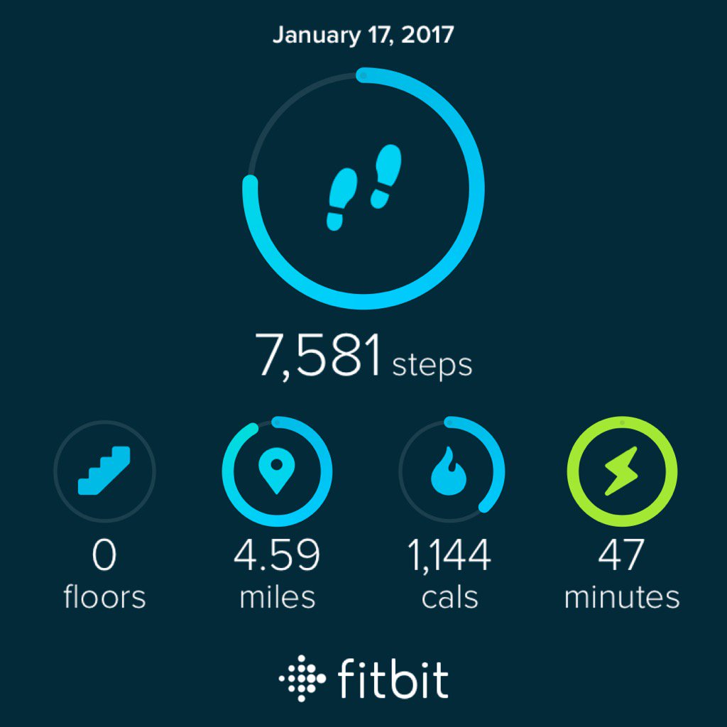 Quick run this morning. #Fitbit #workweekchallenge