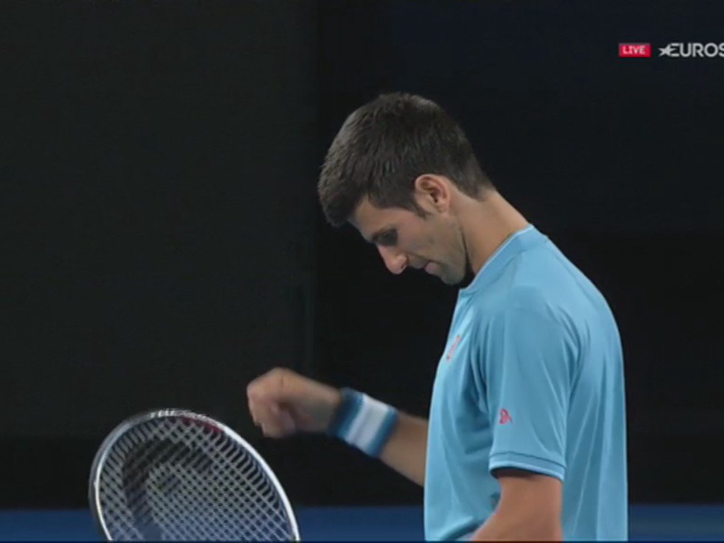 GforceGill's tweet photo. #NoleFam #No7e Djokovic ❤️ https://t.co/cEsjUpdUOk