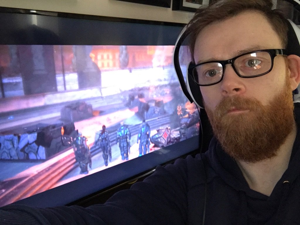 headchefalan's tweet image. #victoryachieved #yolg game number 4 done gears of war judgement and it was epic way way better then gears 4 @OC_Podcast