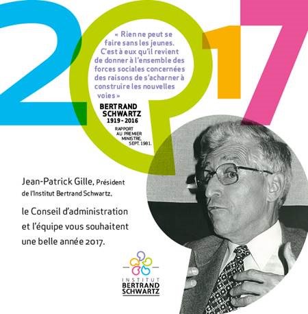 Com_IBS's tweet photo. L'Institut Bertrand Schwartz vous présente ses meilleurs voeux pour cette nouvelle année @jp_gille @cl_unml @UNmissionlocale https://t.co/NRAVULRoKU