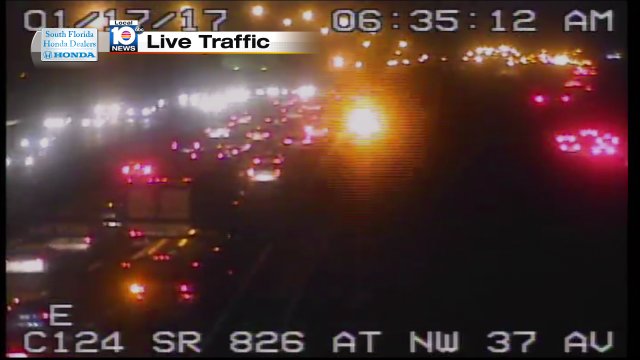 Crash on SR-826 EB at NW 37th Ave #traffic https://t.co/RLKGD6u8gw