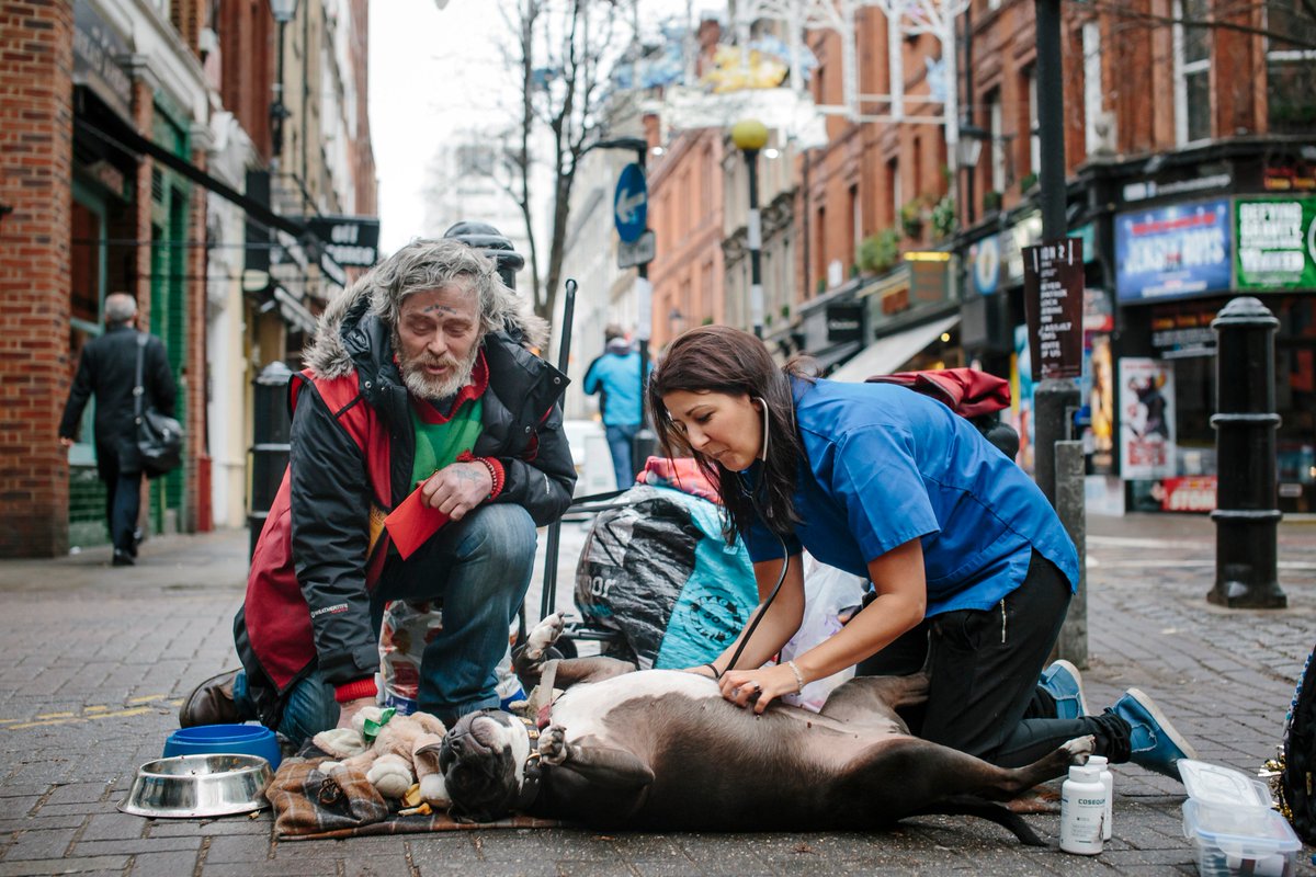 CompanionDW's tweet photo. Jade Statt: the vet keeping alive the homeless #dogs of #London https://t.co/U0aSBea1Ck #dog https://t.co/nWlURBiKUA