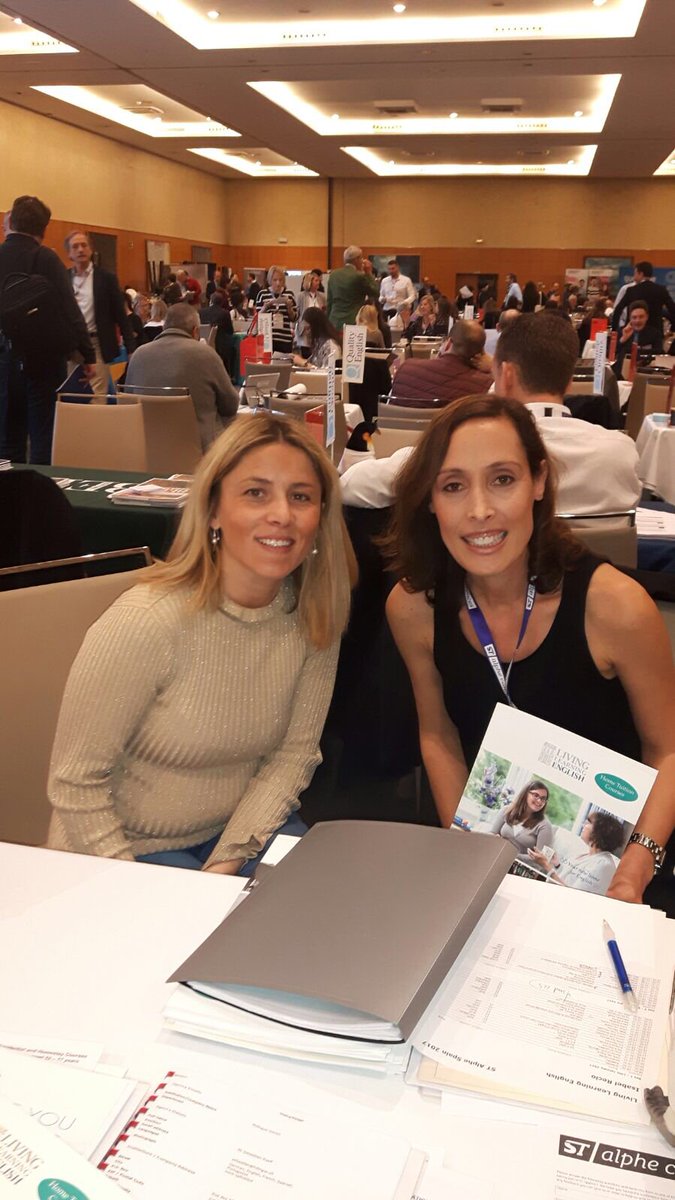 LLE_English's tweet photo. Very productive meetings at #STAlpheSpain - thank you for another successful event! Looking forward to welcoming new students to LLE soon! https://t.co/RDWBo0moUV