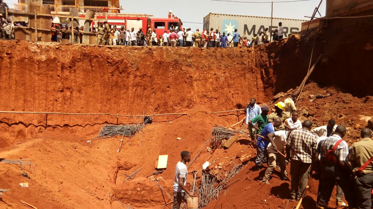 10 feared dead after a  building under construction in Mukono caved in #NTVNews