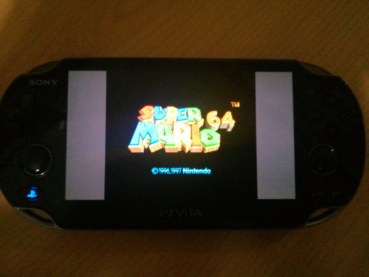 Libretro N64 Is Starting To Work On Vita Before You Get Too Excited Though This Is Angrylion Software Renderer So A Slideshow Cont T Co Cprihhnoyl