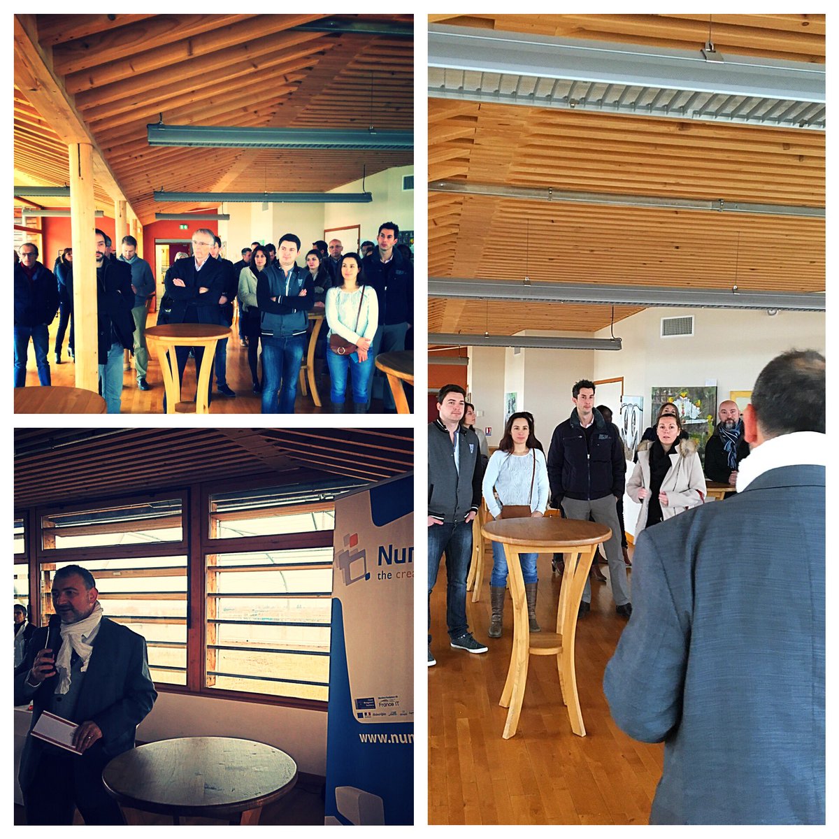 FabienSOLER's tweet photo. Ils sont venus, ils sont tous là les adhérents @Numelink pour les voeux 2017. Au programme : fusion, actions territoires et adhésions https://t.co/zFHy6RZbiF