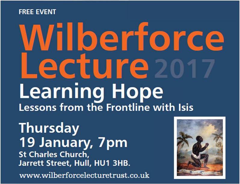 Hullccnews's tweet photo. The first #WilberforceLecture of @2017Hull is ‘Learning Hope’ delivered by Fr.Timothy Radcliffe O.P. on Thursay 19 January. Free entry. https://t.co/q6b92nH0jw