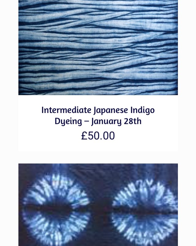 MottainaiTextil's tweet photo. Only two spots left in our intermediate workshop! Book via the website and come get experimental with indigo! @CraftNI @VisitBelfast https://t.co/Byv3qQEwPk