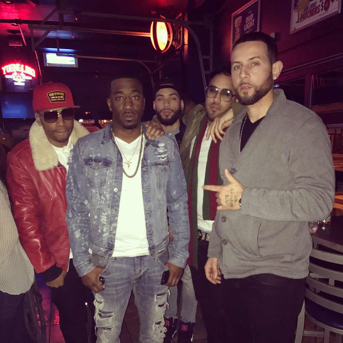 still_will84's tweet photo. When the team is out #team #epic #bros https://t.co/Bzl3MRLaDL