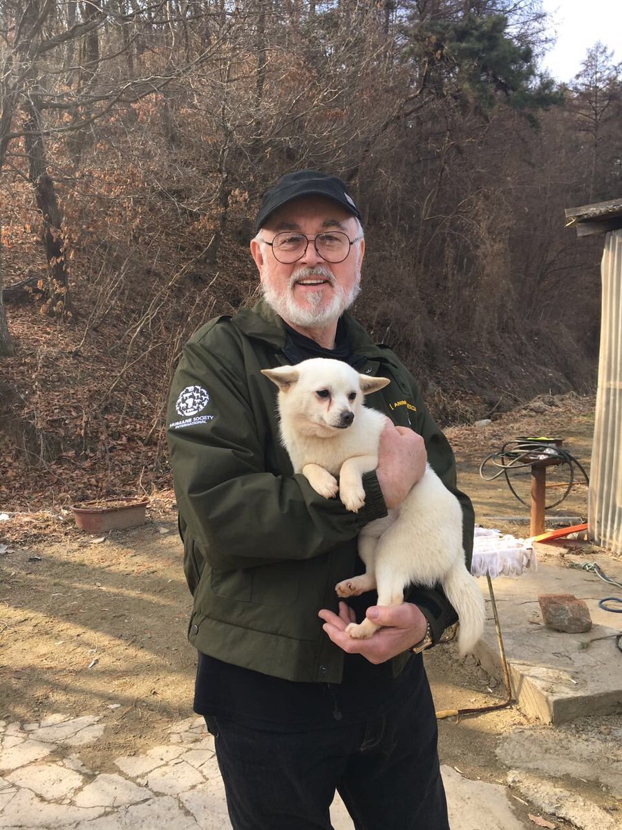 Peter,Well done &amp; thanks 4 helping to shut 6th dog meat farm in South Korea.U are a hero who's well loved by me, fans &amp; everyone who knows U