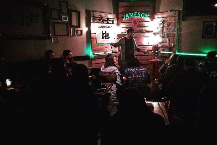 HOY MARTES  llegan al #lekalekabar los mejores cómicos de la capital! <a href="/jameson_es/">Jameson España</a> PRESENTA!
#lalatina #madrid  #standupcomedy #monologos
