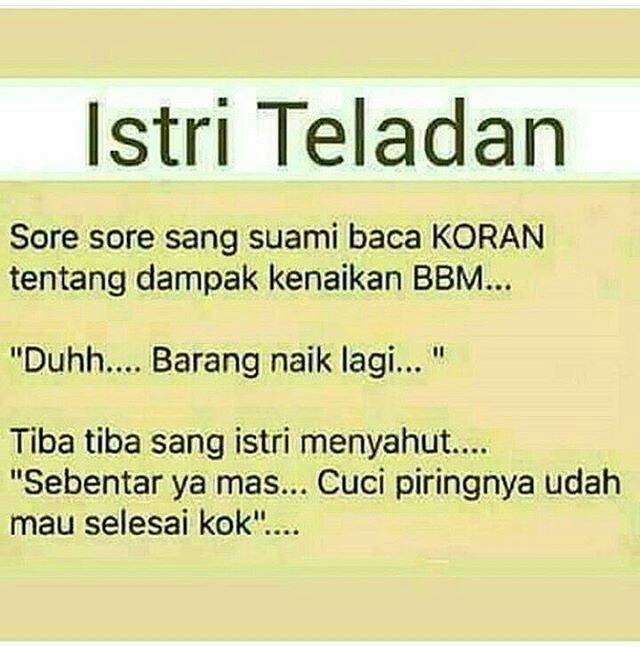 Meme Comic Indonesia Pa Twitter Istri Yang Pengertian