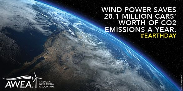 USCleanPower's tweet image. #Windpower fact of the day: U.S. wind power avoids the carbon pollution of 28 million cars. #windworks