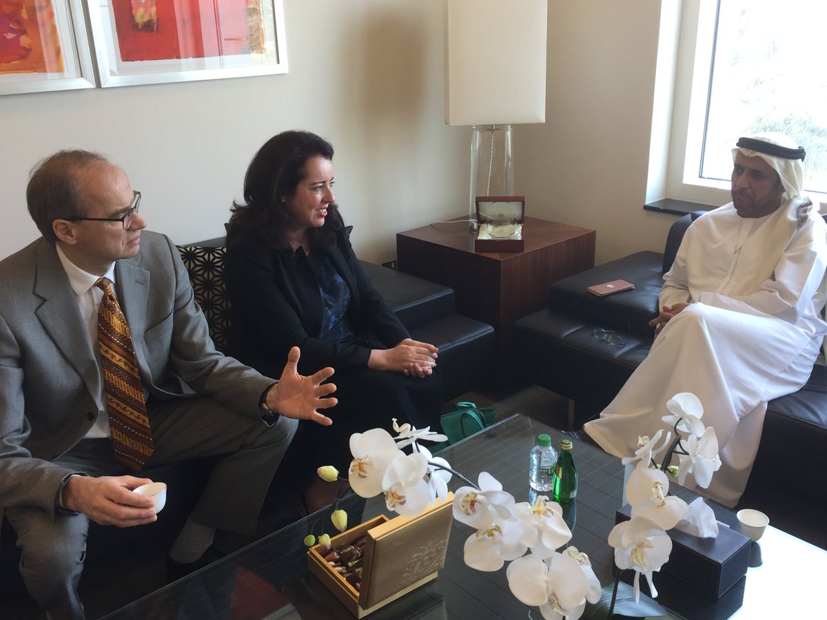 Thank you HE Yacub Yousif Al Hosani, UAE Minister of Foreign Affairs and International Cooperation for an interesting conversation #Pio4IFAD