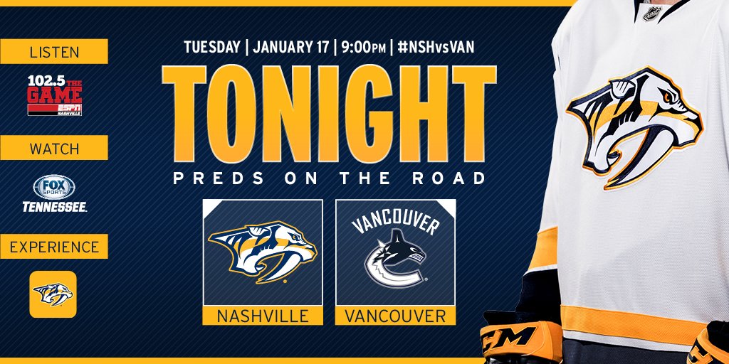 It's GAME DAY, #Smashville! 👍 #NSHvsVAN https://t.co/073WL300KA