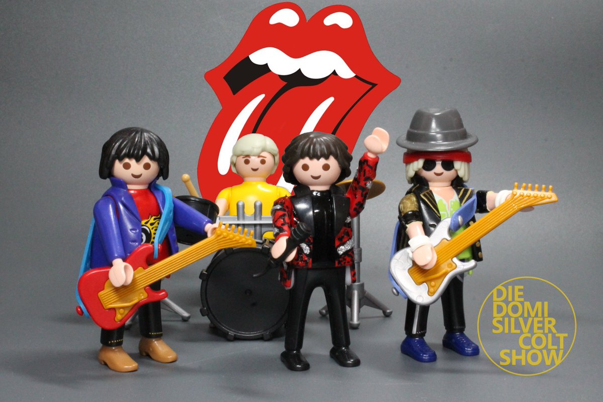 Domi Silvercolt on Twitter: "@playmobil @RollingStones live on the #DomiSilvercoltShow! #PLAYMOBIL #RollingStones… "