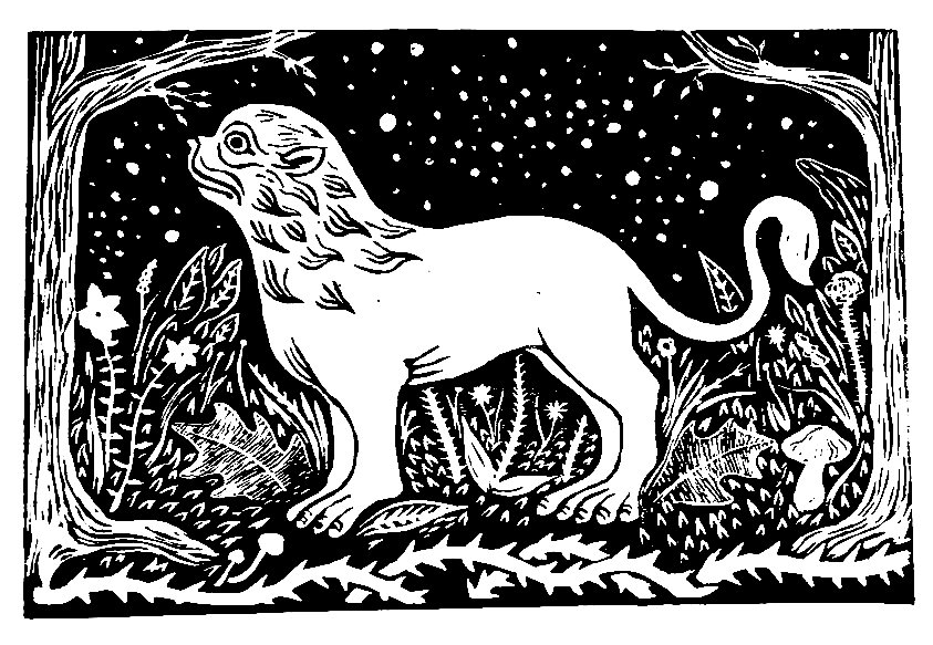 #Lion A3 #linocut #print carved last year - available on my #etsy etsy.com/uk/shop/Phoebe… #lino #prints #printmaking #handmade #artprint