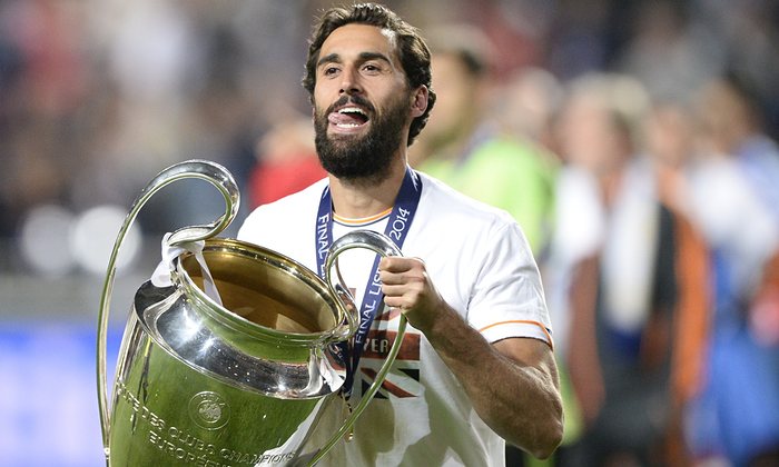 Happy birthday to former Real Madrid player Álvaro Arbeloa! He turns 34 today. 