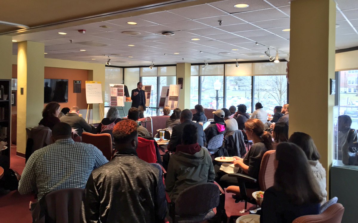 vtwomensctr's tweet photo. Full house for today's Black Liberation Talk at the @VTIEC as a part of @virginia_tech's MLK Week! @VTIEC @inclusiveVT https://t.co/O3dIDuBhpy