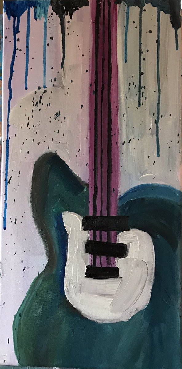 Madisonproj1's tweet photo. #abstract #art guitar https://t.co/FHyLOJuSAE