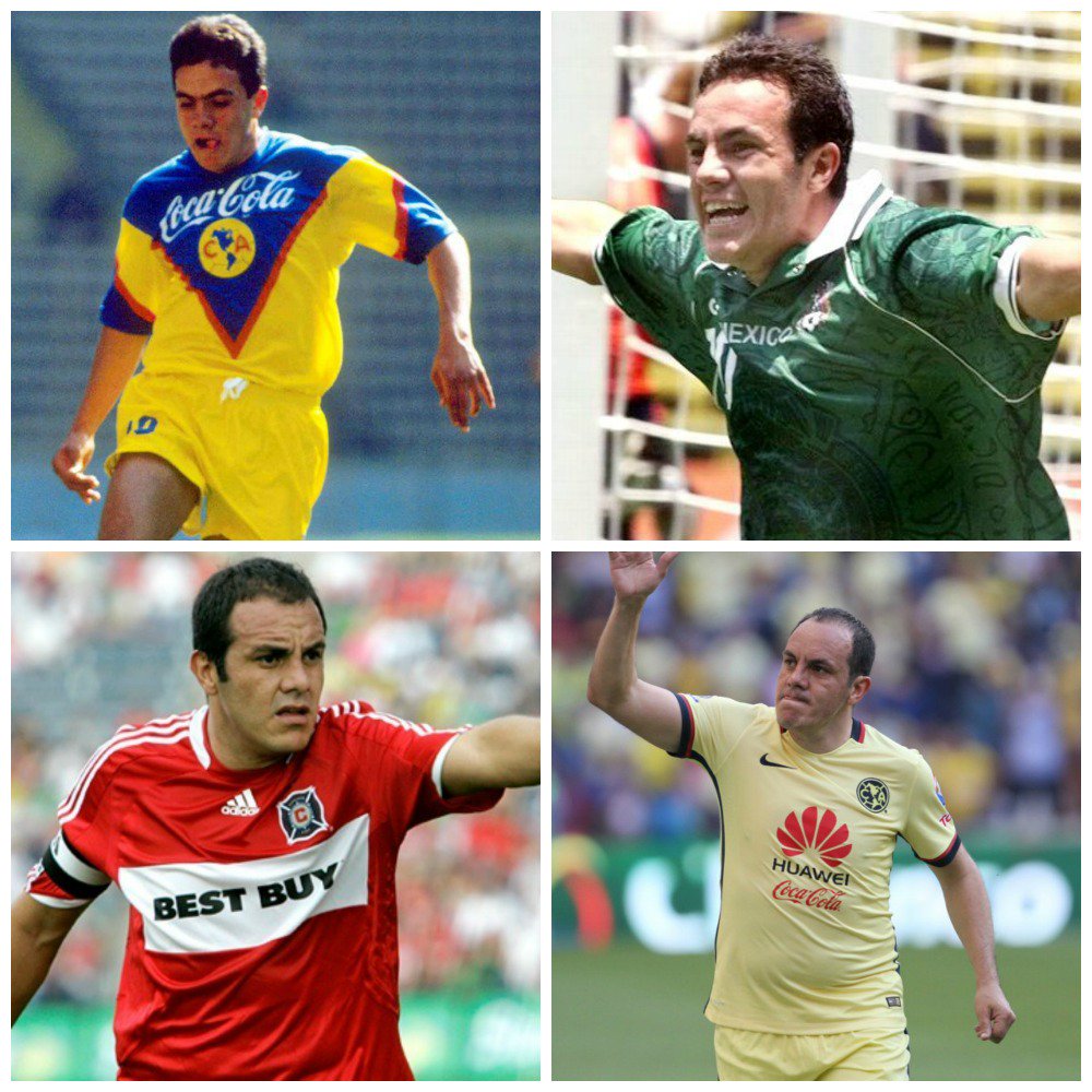 From to  & everywhere in between. Happy birthday to Cuauhtémoc Blanco! 