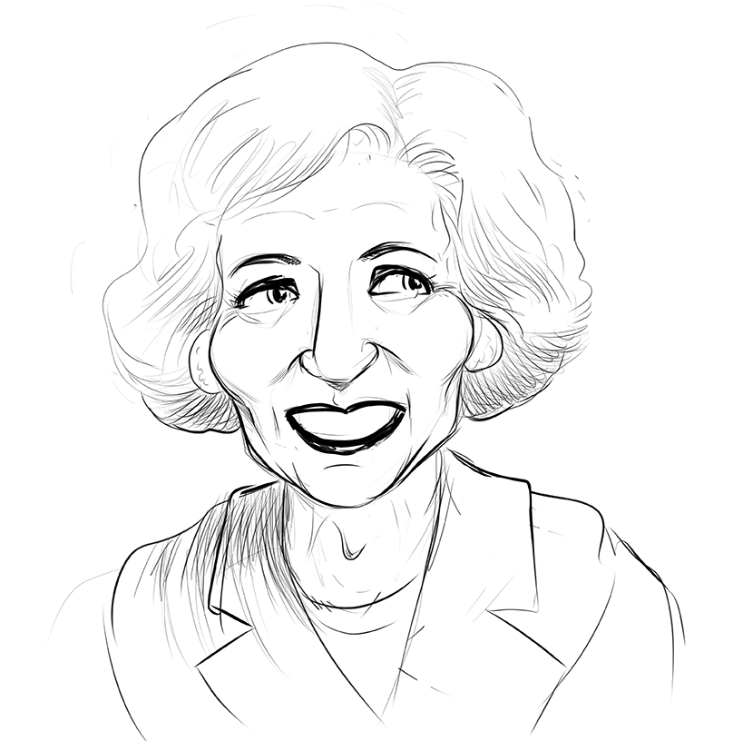 bryankellydraws's tweet photo. Happy birthday Betty White! 95 down, 32 to go. #bettywhite #first95 https://t.co/LbcJU386Gc