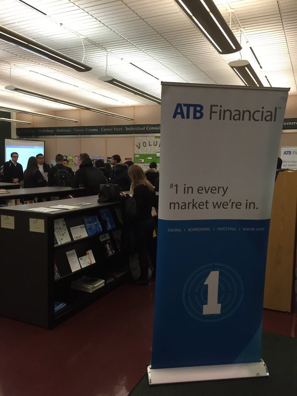 UAlbertaCC's tweet photo. Tomorrow, Jan.18 is #ATB101 Student Mixer & Employer InfoSession @UAlberta, 2-100 SUB. Drop-in 11 am-2:30 pm https://t.co/u8OsXMdtNO