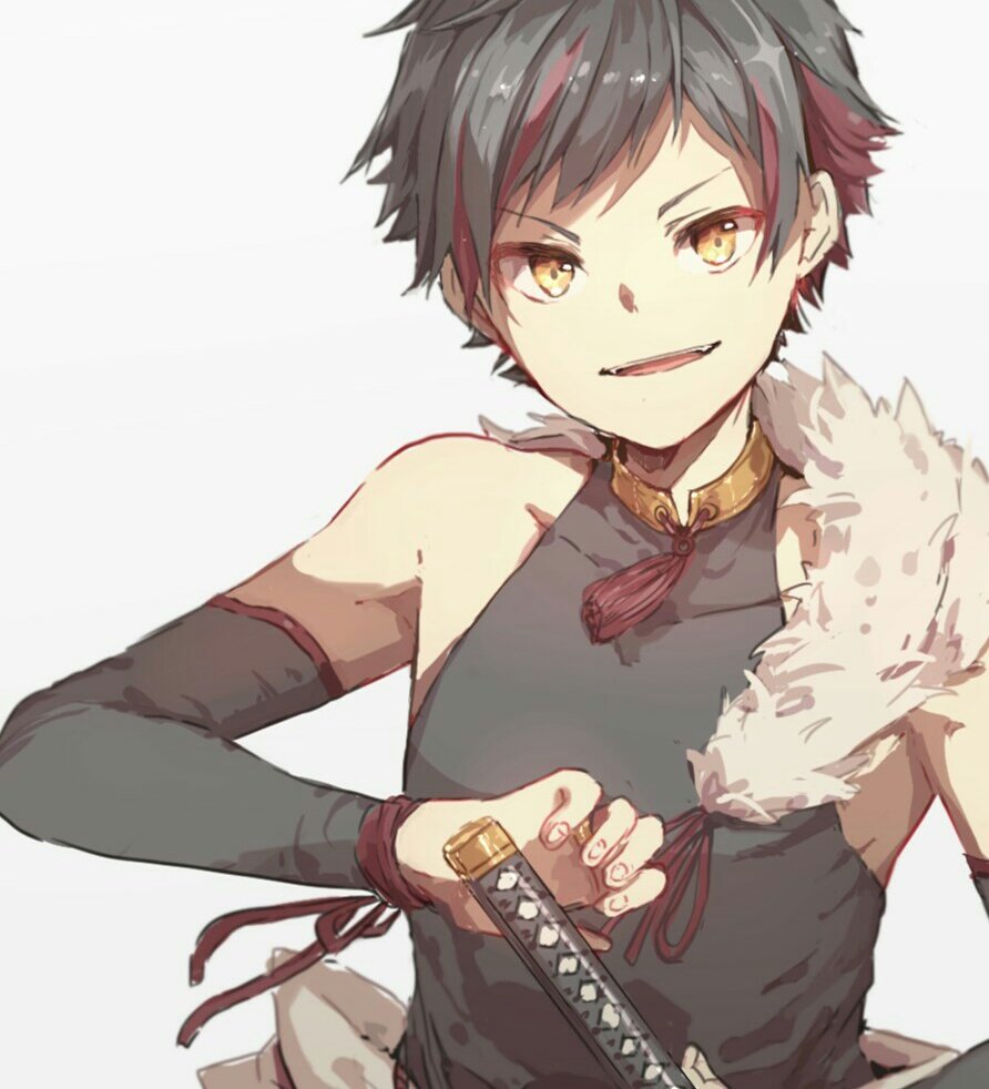 紅月衣装の鉄虎(髪下ろしたやつ)～～👏👏👏 #南雲鉄虎 #あんさんぶる