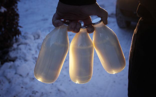 FriendsGlassUK's tweet photo. We always buy milk in glass bottles' - great interview with @Dom_Hogg environmental campaigner, researcher and consultant on @BBCRadio4 https://t.co/3VehCbGFlt