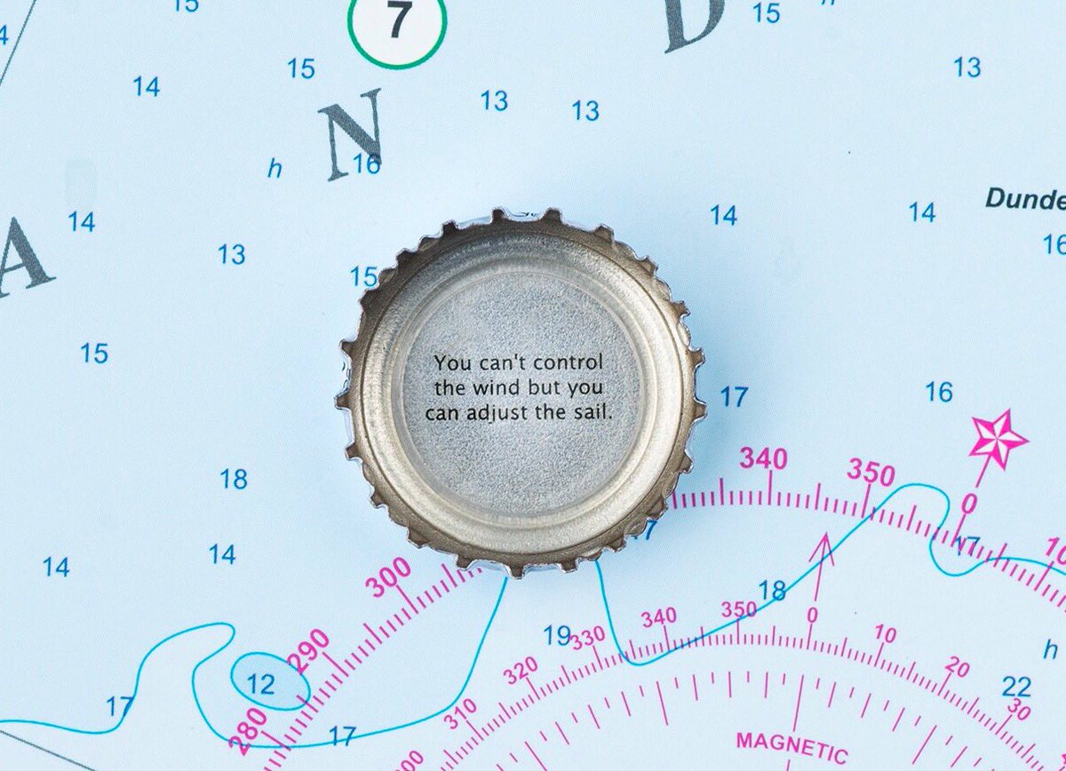 BONVIVSeltzer's tweet photo. "You can't control the wind but you can adjust the sail." #SpikedResolutions2017 #SpeakInCaps https://t.co/rdsUgTUter