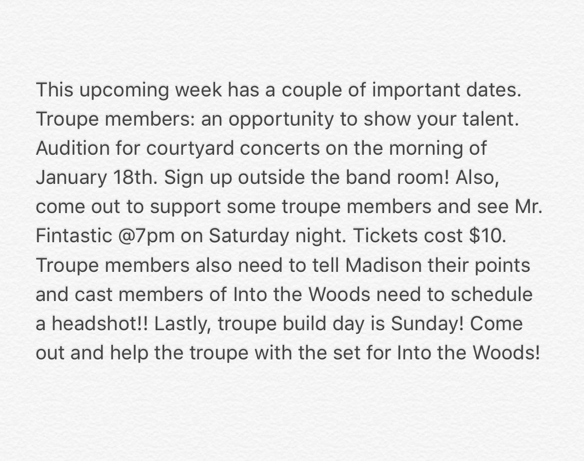 troupe7331's tweet photo. We have some exciting things happening right now Troupe 7331!! https://t.co/KzsCT57VHs