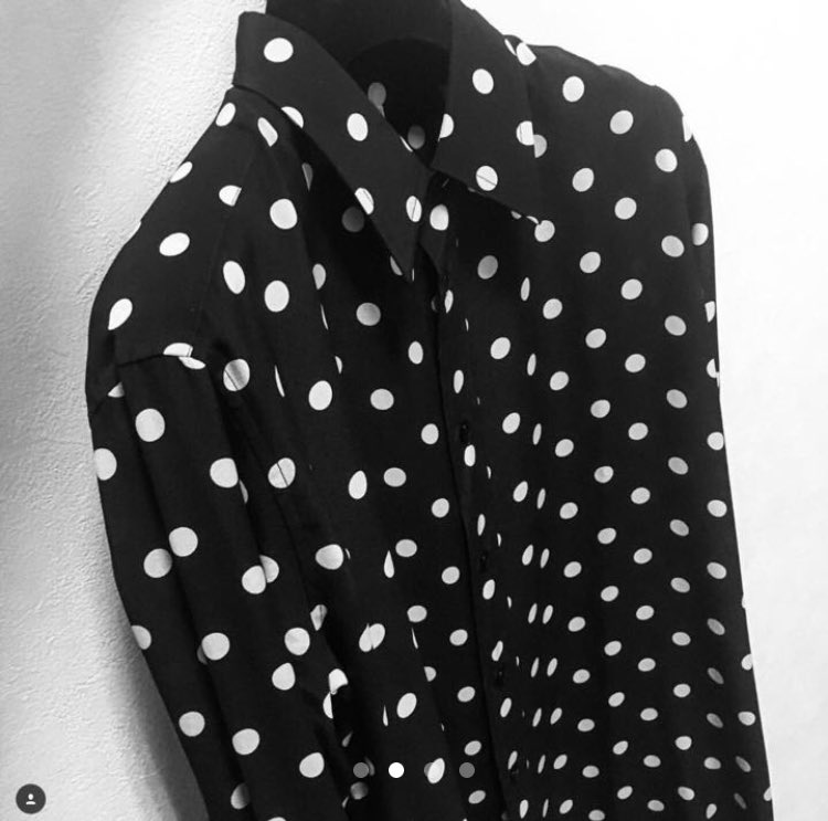 nt1014x's tweet photo. 【私服販売】
saintlaurent ドットシャツ 15aw
タグもあります。サイズは41。
3回着用で使用感はあまりありません。興味のある方はリプ、DMください！ #拡散希望 #saintlaurentparis https://t.co/StFkfvv09e