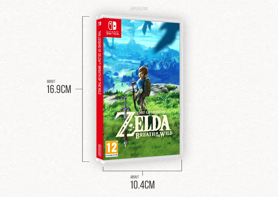 Pixelpar Here Are The Dimensions For Nintendo Switch Game Cases Height 16 9cm Width 10 4cm Checked Using Multiple References T Co Etrtyjp5gi
