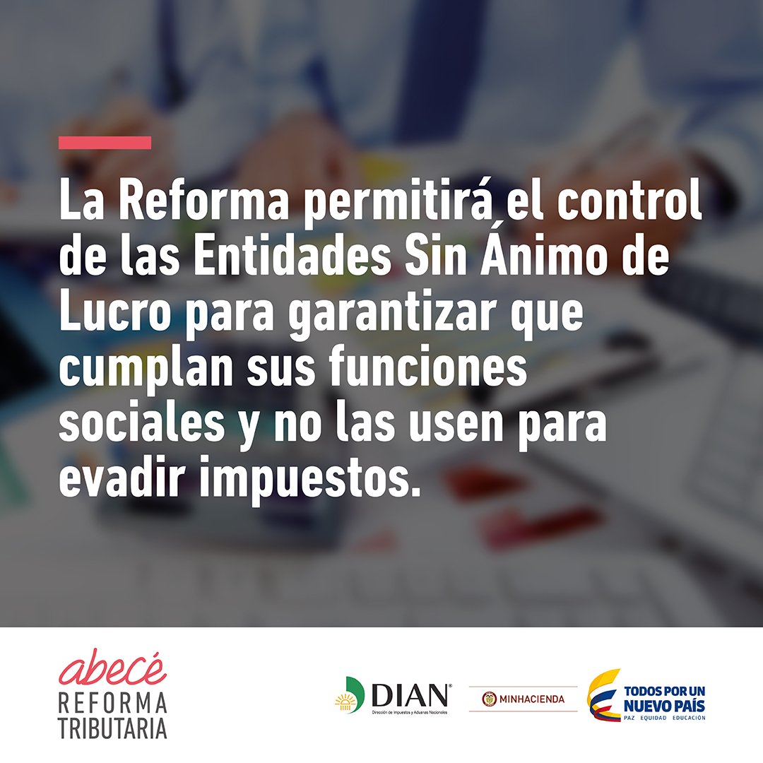 ANI_Colombia's tweet photo. La Reforma Tributaria lucha contra la evasión #ABCReformaTributaria https://t.co/HEYZGlE37P