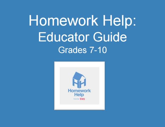 Pbs homework help