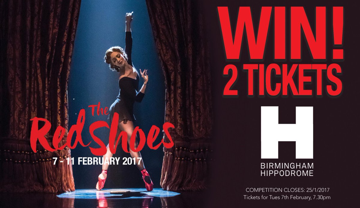 WhatsOnBrum's tweet photo. #WIN!
2 TICKETS to @Mattbourne1's The Red Shoes at @brumhippodrome 7-11 Feb. Simply RT before 25/1 to enter! https://t.co/tYYeOZO6i7