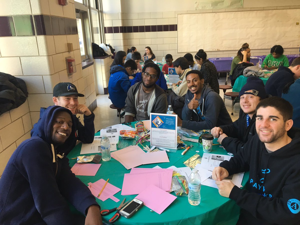 PlayworksNewEng's tweet image. We had a great time yesterday @BostonCares #MLKDay2017 volunteer project! #service #community #MLKDay @MassService